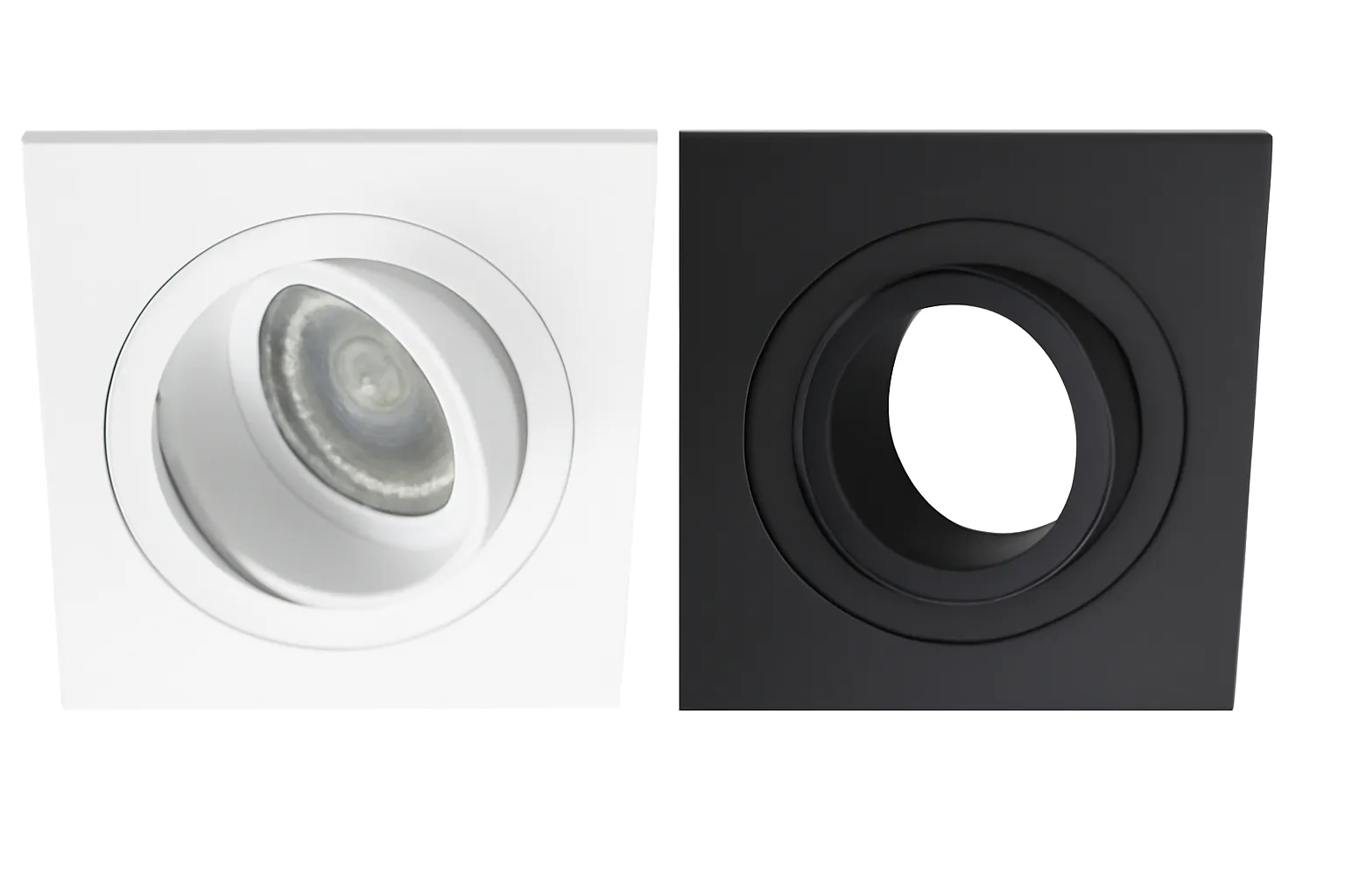 Inbouwspots vierkant