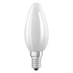 Ledvance Classic Superior LED Lamp E14 Kaars Filament Mat 4.2W 470lm - 927 Zeer Warm Wit | Beste Kleurweergave - Dimbaar - Vervangt 40W