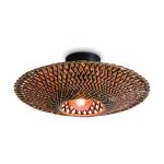 Good&Mojo Plafondlamp Bali Bamboe Zwart S | Geschikt voor 1x E27 