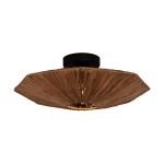 Good&Mojo Plafondlamp Panama Raffia Bruin | Geschikt voor 1x E27 