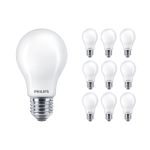 Voordeelpak 10x Philips MASTER Value LED Lamp E27 Peer Mat 5.9W 806lm - 927 Zeer Warm Wit | Beste Kleurweergave - Dimbaar - Vervangt 60W