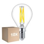 Voordeelpak 10x Philips MASTER LED E14 Kogel Filament Helder 2.5W 340lm - 922-927 Dim To Warm | Beste Kleurweergave - Dimbaar - Vervangt 25W