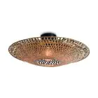 Good&Mojo Plafondlamp Kalimantan Bamboe Zwart S | Geschikt voor 1x E27 