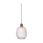 It's about RoMi Hanglamp Venice Glas Transparant | Geschikt voor 1x E27 